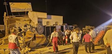 14 killed in bus crash in Iran