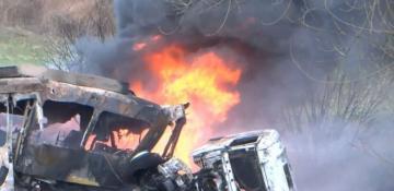 Three killed in tanker-tram collision at crossing in Germany