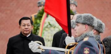 Putin and Myanmar's junta chief plan to strengthen military and economic ties 