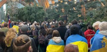 Ukrainians in Yorkshire share their hopes for peace 