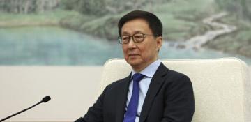 Chinese vice president holds talks with Italy's Senate president