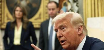 Trump turns to war rhetoric in response to Iran