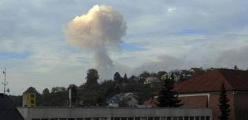 Explosion at TNT ammunition depot in Czechia 