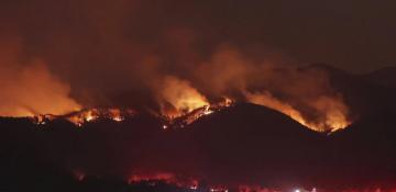 Thousands evacuated as Japan battles largest forest fire in 30 years