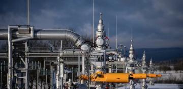 European gas reserves hit three-year low 