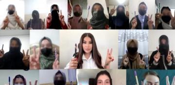 Afghan pop star calls for global efforts to support girls' education