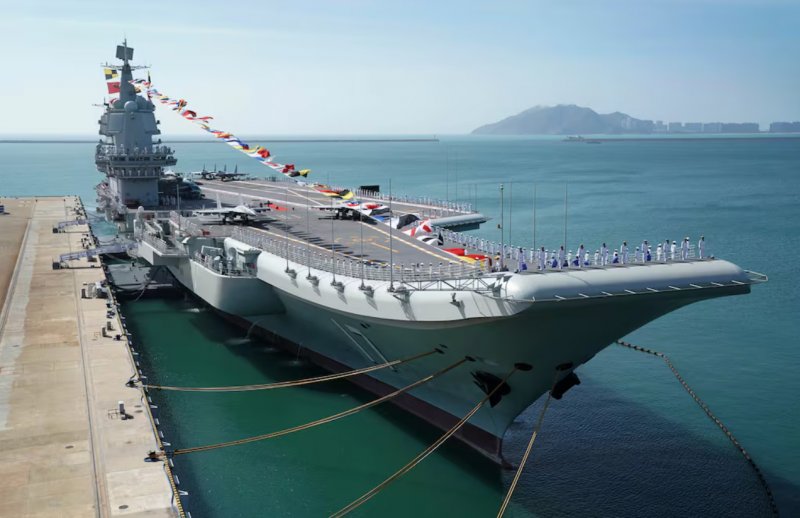 China is developing what could become the world’s largest aircraft carrier