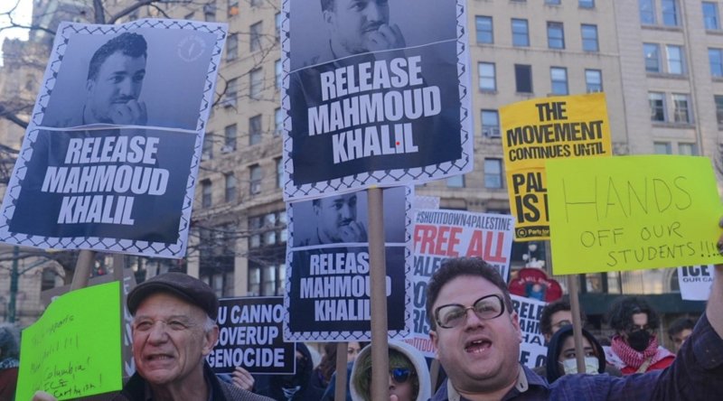 US lawmakers call for immediate release of Palestinian activist 