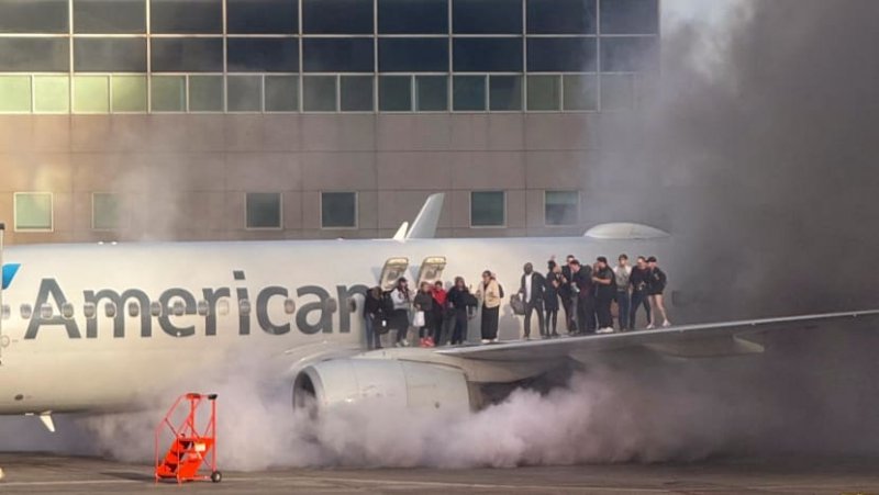 American Airlines faces lawsuit after engine fire forces plane evacuation at Denver airport
