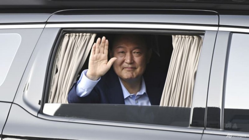 South Korea's ousted President Yoon leaves official residence