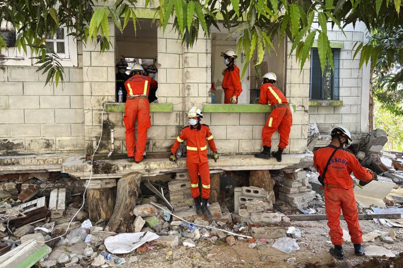 8 Chinese nationals killed, 13 injured in strong earthquake in Myanmar