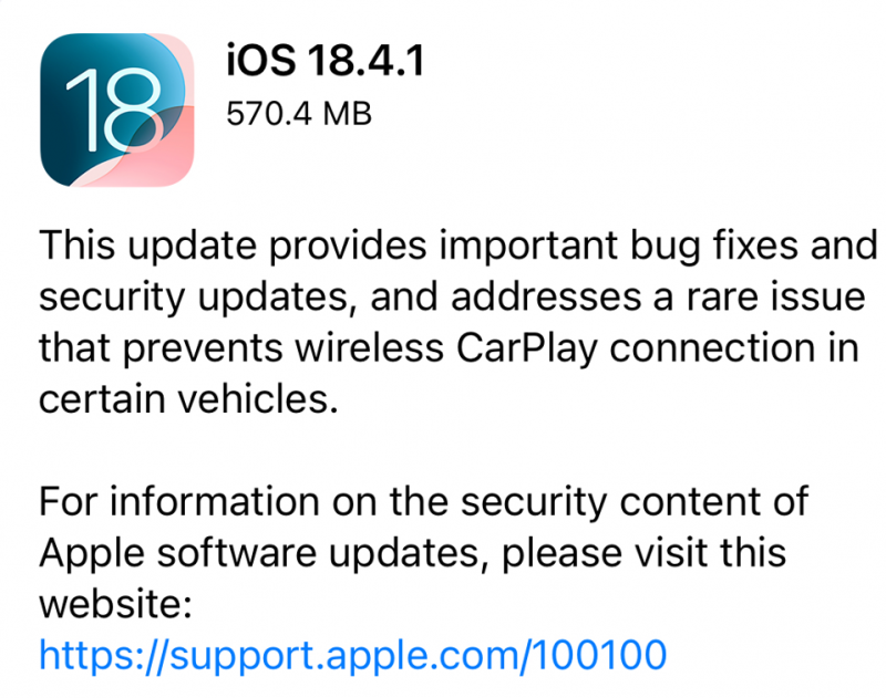 News about - Apple issues iPhone alert: iOS 18.4.1 fixes serious security flaws