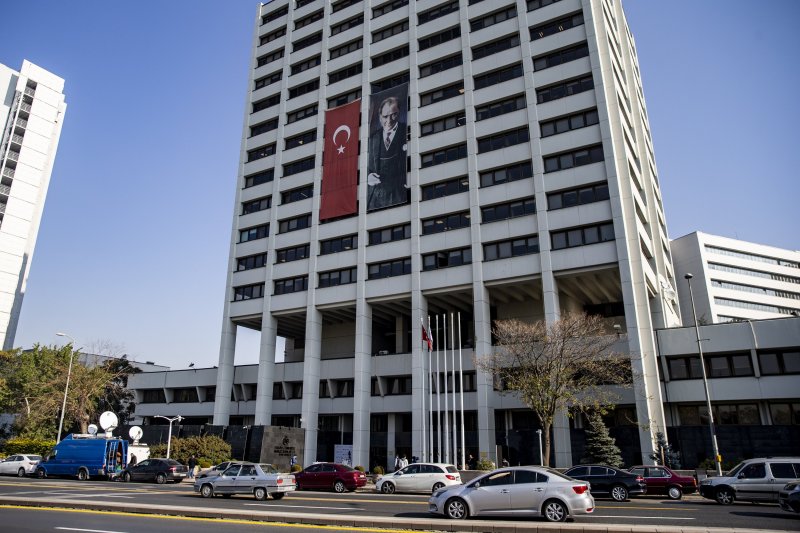 Turkish Central Bank raises policy rate 350 basis points
