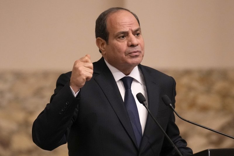 Egyptian President urges immediate Gaza ceasefire 