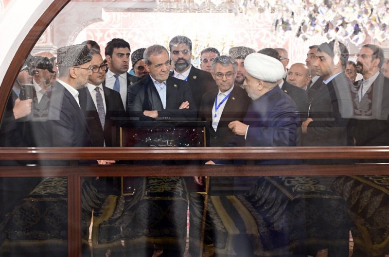 News about - Iranian President visits Bibiheybat Mosque in Baku