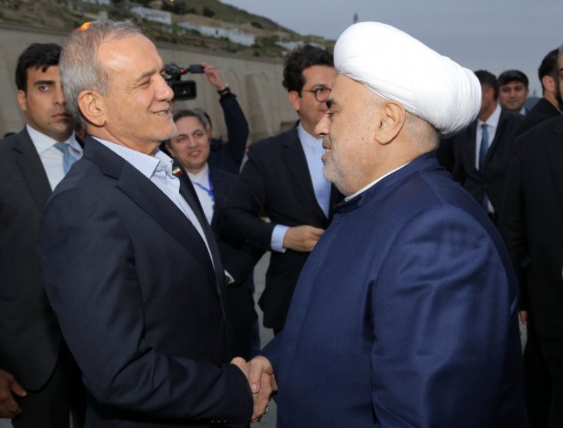 News about - Iranian President visits Bibiheybat Mosque in Baku