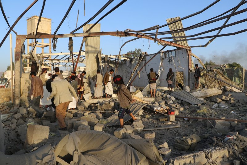 Dozens of migrants killed in US strike in Yemen, say Houthis