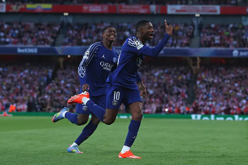 PSG edge Arsenal 1-0 in Champions League semi-final first leg