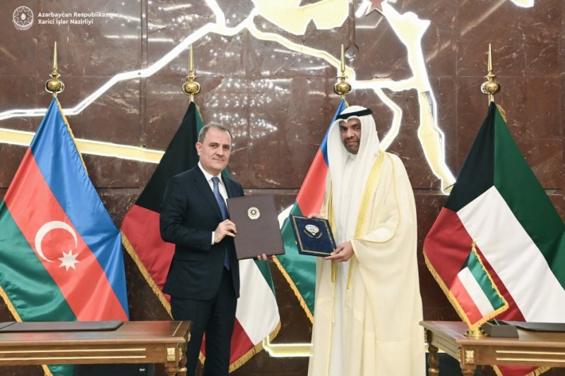 Azerbaijan and Kuwait sign joint declaration after 3rd cooperation meeting 