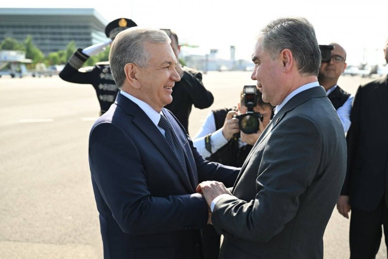 News about - National Leader of Turkmenistan arrives in Uzbekistan 