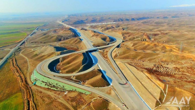 Construction of another major highway in Azerbaijan’s liberated territories nears completion -  VIDEO 