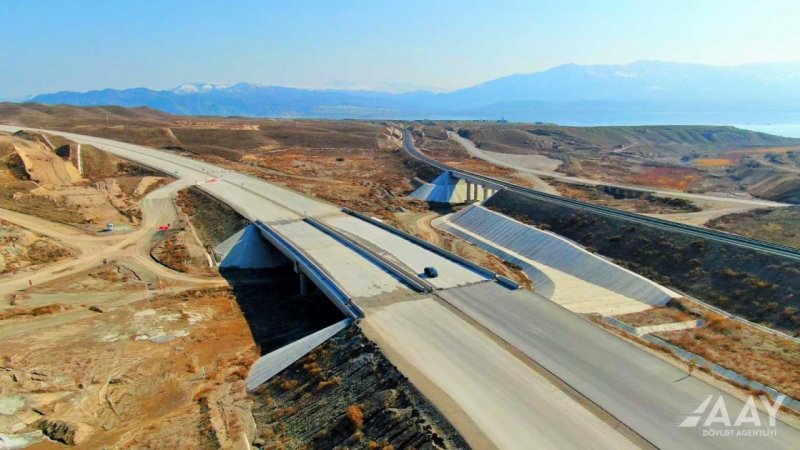 News about - Construction of another major highway in Azerbaijan’s liberated territories nears completion -  VIDEO 