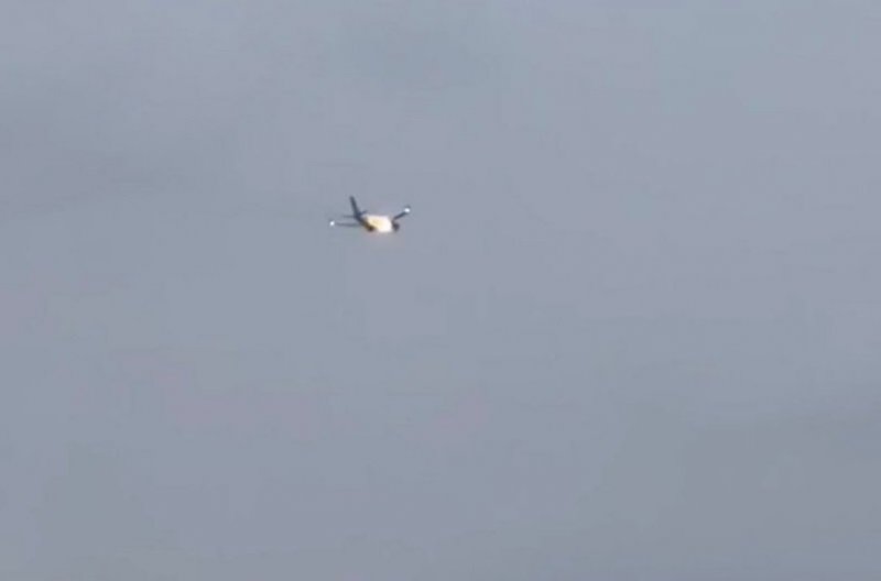 United Airlines flight suffers engine fire after rare rabbit strike -  VIDEO 