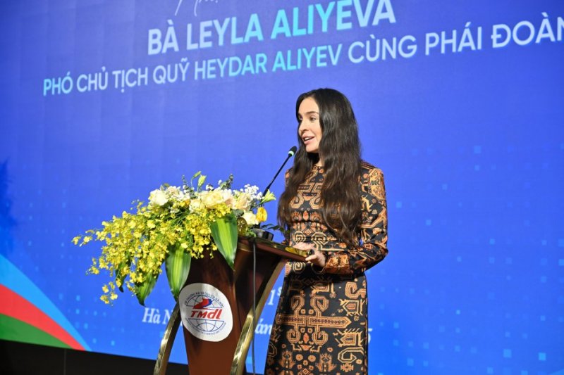Heydar Aliyev Foundation VP Leyla Aliyeva visits Vietnam