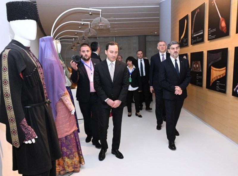 2025/04/9dcee-1744735586.jpg + Georgian President Mikheil Kavelashvili visits Heydar Aliyev Center News about - Georgian President Mikheil Kavelashvili visits Heydar Aliyev Center