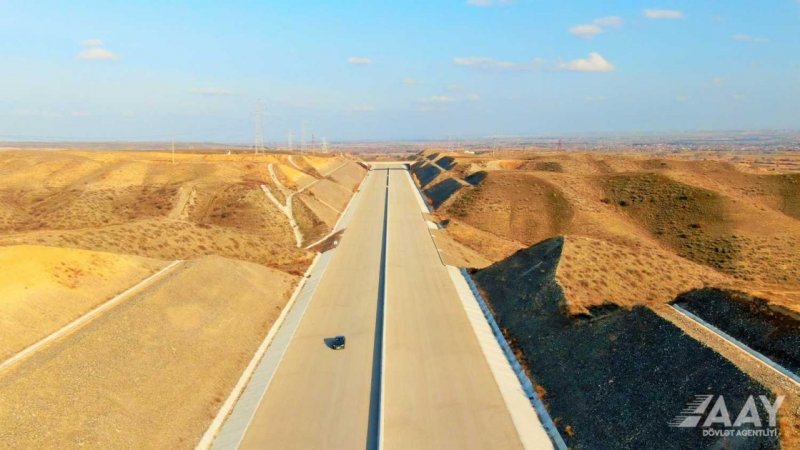 News about - Construction of another major highway in Azerbaijan’s liberated territories nears completion -  VIDEO 