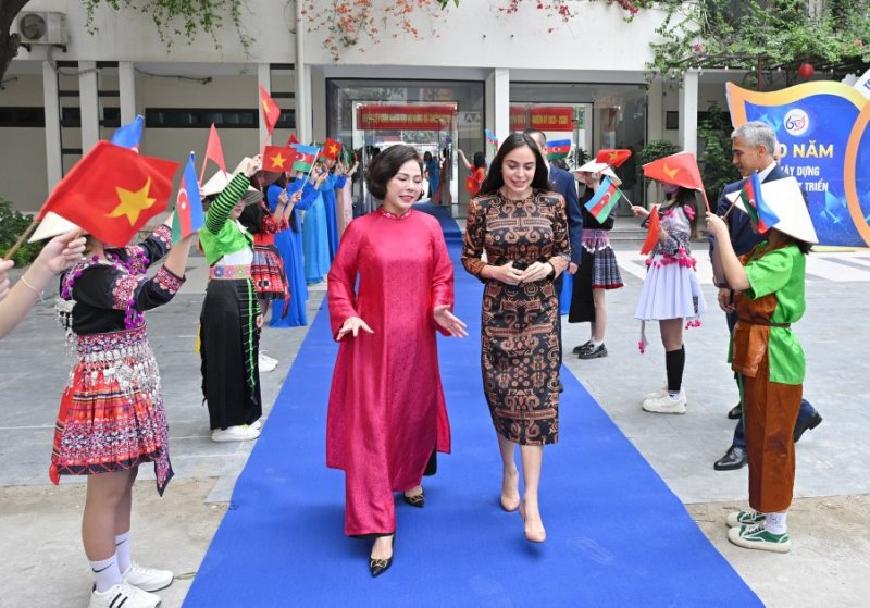 News about - Heydar Aliyev Foundation VP Leyla Aliyeva visits Vietnam