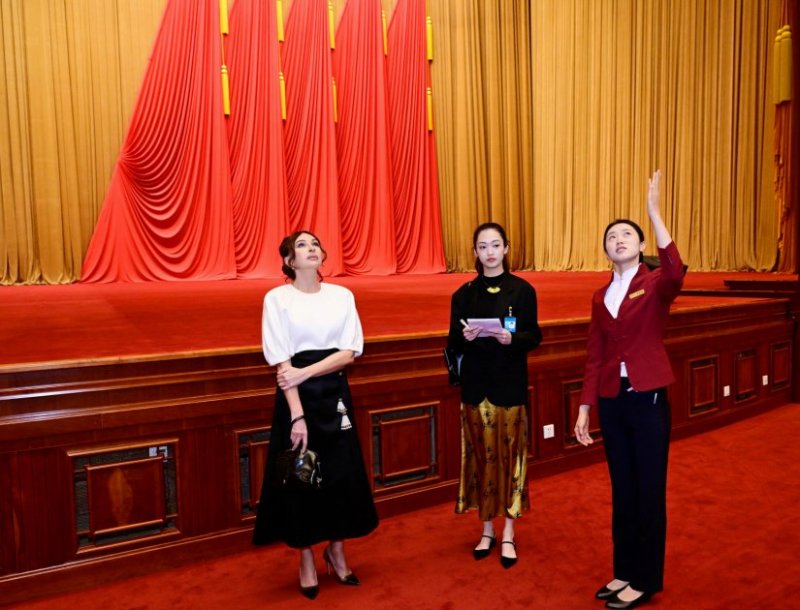 News about - Azerbaijan’s first lady and family members visit Great Hall of the People in Beijing