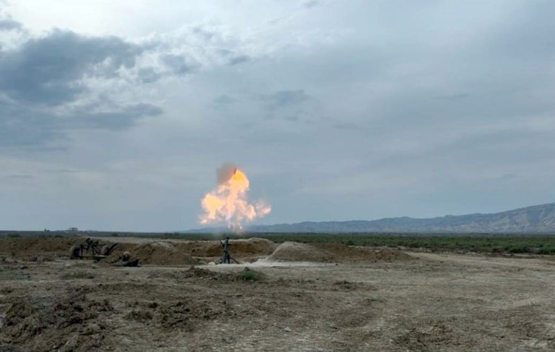 News about - Azerbaijan Land Forces’ artillery units carry out combat firing
