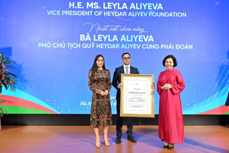 News about - Heydar Aliyev Foundation VP Leyla Aliyeva visits Vietnam