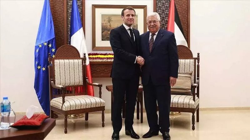 Macron and Abbas urge Gaza truce as Hamas demands guarantees 