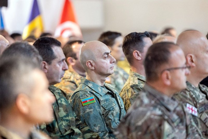 News about - Azerbaijani soldiers take part in international exercise in Georgia 
