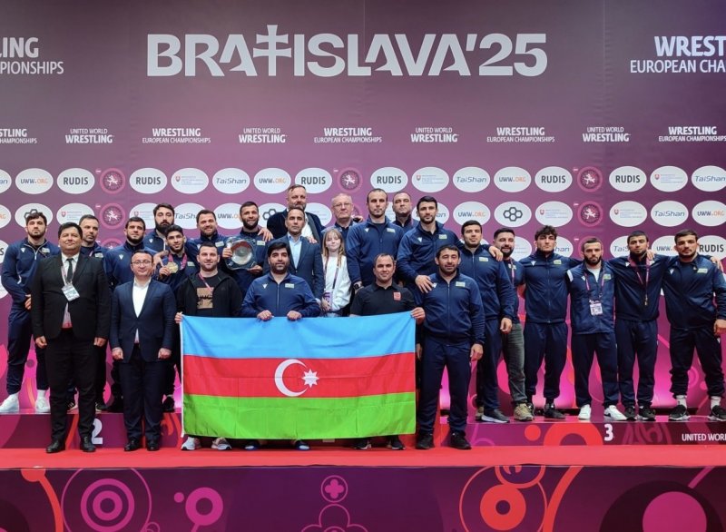 Azerbaijani Greco-Roman team crowned European champion