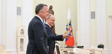 Putin-Witkoff meeting concludes after three hours 