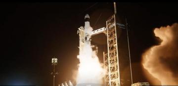 SpaceX launches first-ever human mission around Earth's poles -  VIDEO 