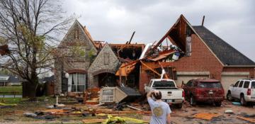 Destructive tornadoes, flash flooding hit central US