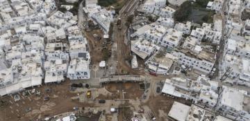 Study: Climate change worsened Greece storms 