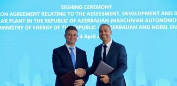 Baku hosts signing of agreements for three solar energy projects 