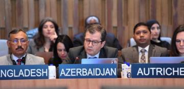 Azerbaijani delegation presents national statement at UNESCO Executive Board session 