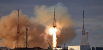 Soyuz rocket takes off with Russian, NASA astronauts for ISS journey  VIDEO 