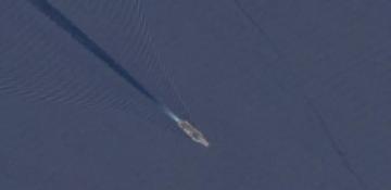 Satellite images reveal US aircraft carrier in Red Sea leads operation against Houthis 