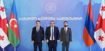 Tbilisi hosts trilateral meeting of Georgian, Azerbaijani, and Armenian foreign ministry officials 