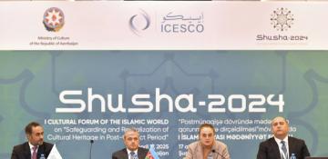 First Islamic World Cultural Forum concludes in Shusha 