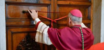 Seals placed on doors of Santa Marta residence after Pope Francis’ death