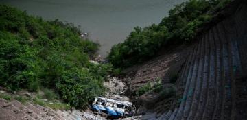 At least 16 dead as passenger bus falls into ravine in Pakistan