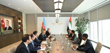Azerbaijan and UAE discuss boosting economic cooperation 